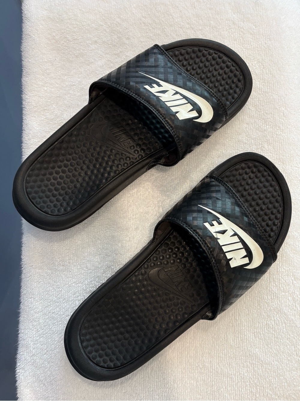 NIKE | Black Slides Sandals | Women’s Size 8 - Picture 12 of 12